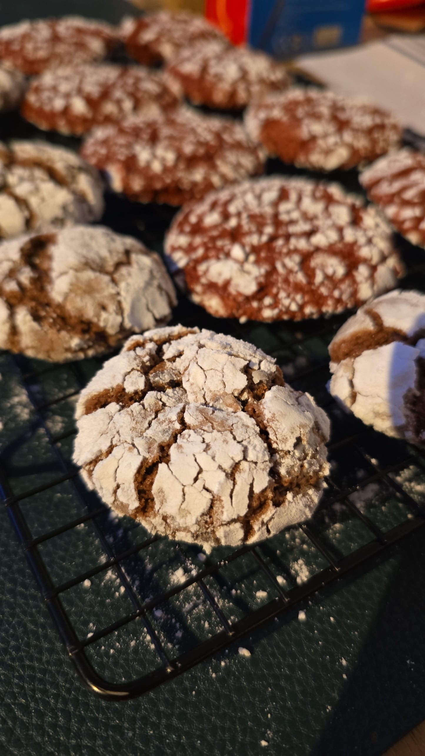 Chocolate Crinkle cookies (250 gr)