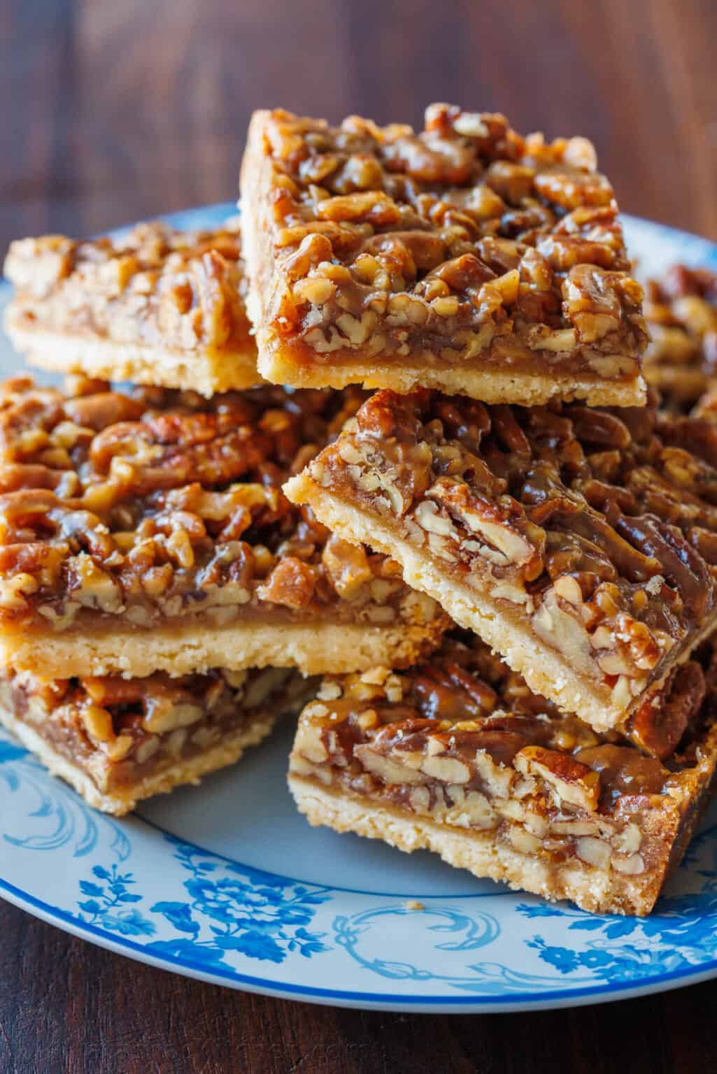 Pecan pie bars