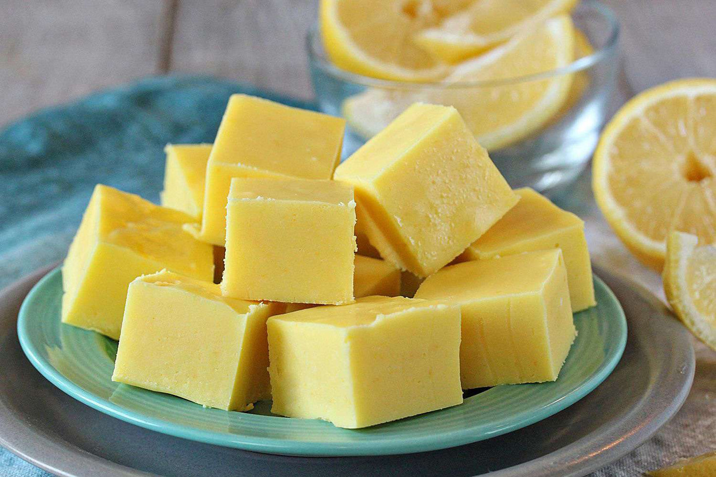 Lemon white chocolate fudge(3 st)