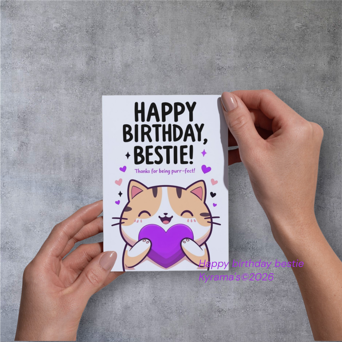 Happy birthday - bestie