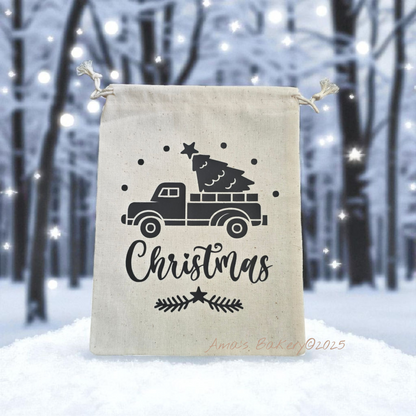 Kerstzakjes met choco chip koekjes