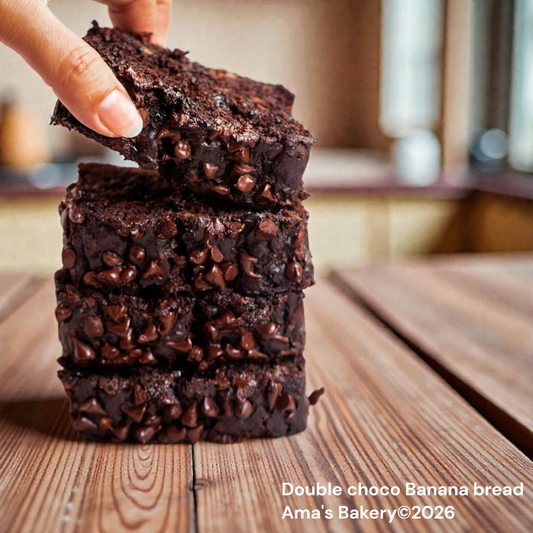 Chocolade bananenbrood