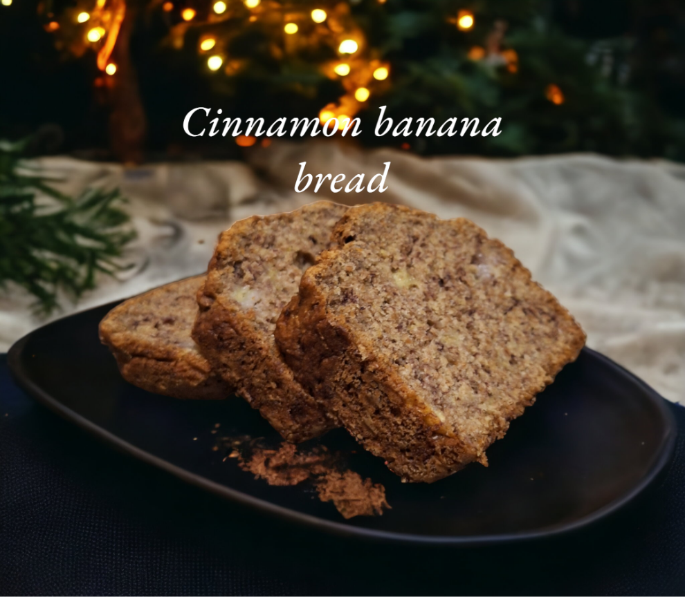 Cinnamon banana bread