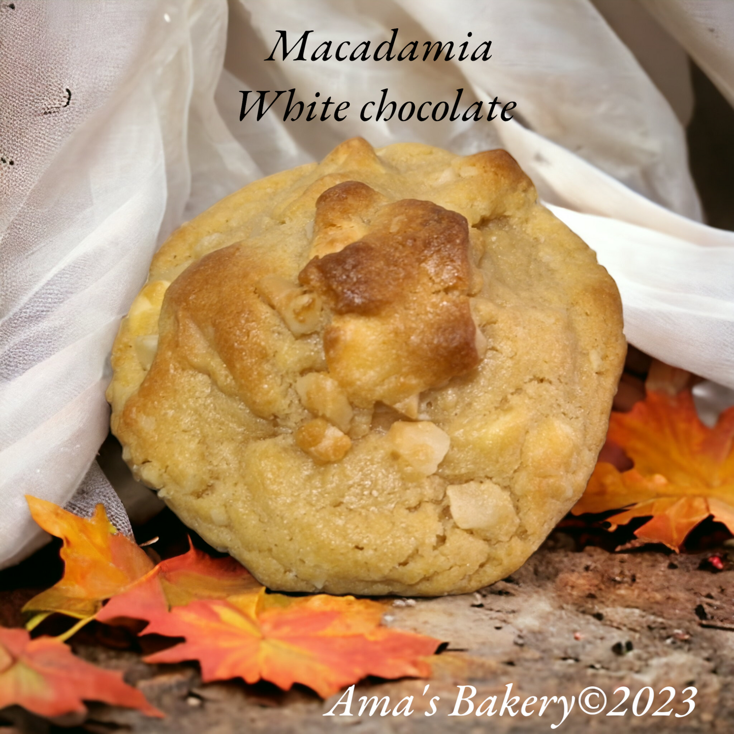 Macadamia/ white chocolate