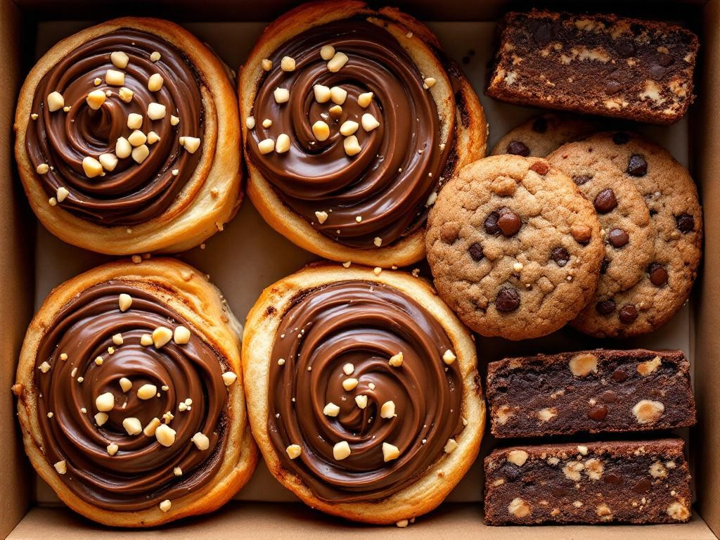 Chocolate hazelnut box