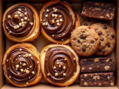 Chocolate hazelnut box