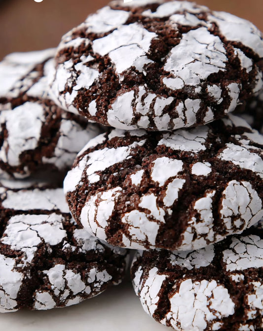 Chocolate Crinkle cookies (250 gr)