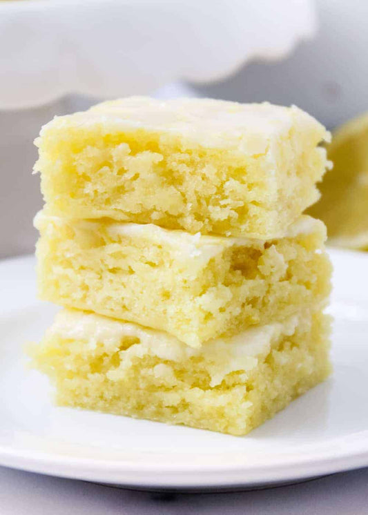 Lemon blondies